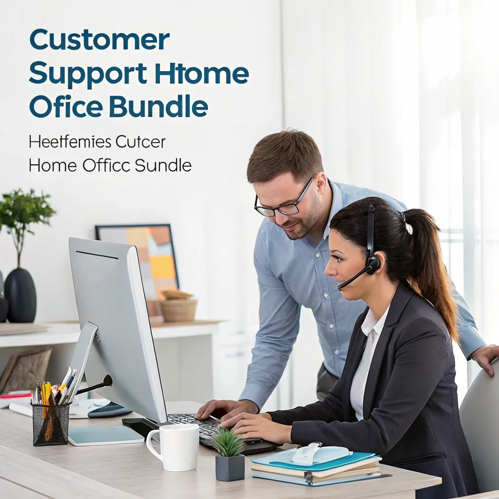 Customer support for home office setup bundles